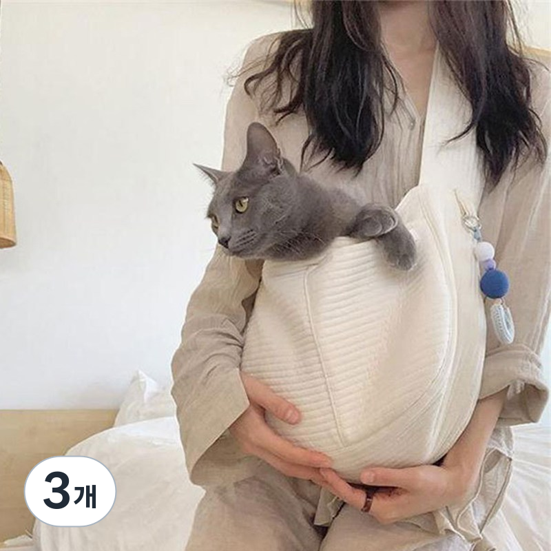 YMB 고양이 이동가방 이동장 강아지 슬링백 포대기 산책가방 애견 숄더백 27,440원
