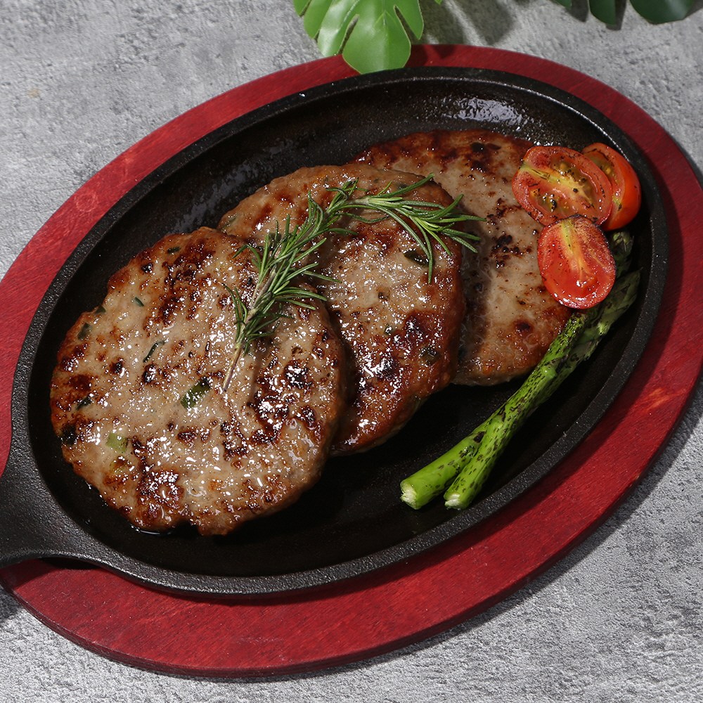 프리미엄 수제 당당떡갈비 수제한우떡갈비 진짜 갈비살 사용 HACCP 인증설비 공장 직접생산 (선물세트), 180g, 6개 69,000원