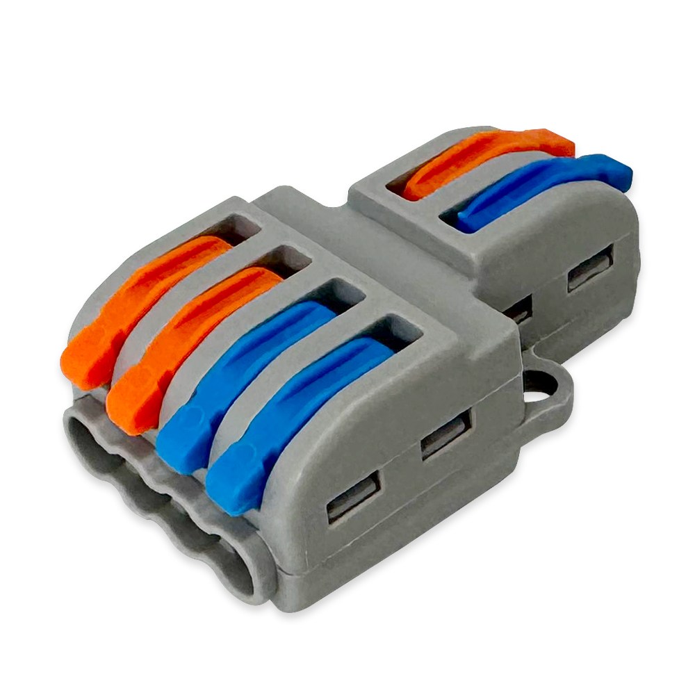 홍전기 전선 분배 커넥터 CH2-4 다선 연결 컨넥터 푸쉬인 커넥터 3,700원