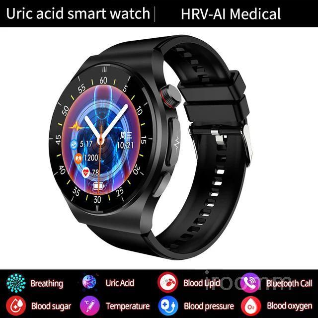 무채혈 무통 혈당측정기  정확한 체온 심박수 요산 혈액 지질 모니터 스마트워치 블루투스 통화 125,700원