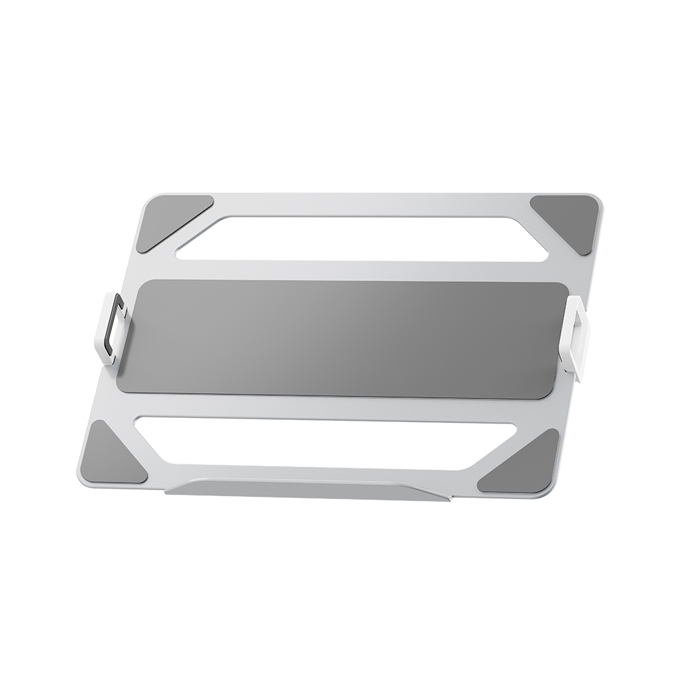 엔산마운트 NB-03 실버 리뉴얼 노트북 홀더 받침대 모니터암 장착 포터블 모니터 거치대, 실버, 1개 28,900원