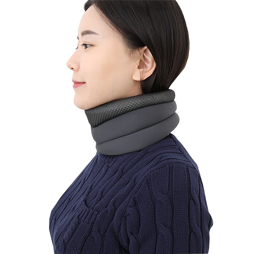 루시아 쿠션형 목보호대 휴대용 거북목 목밴드, 1개 13,400원