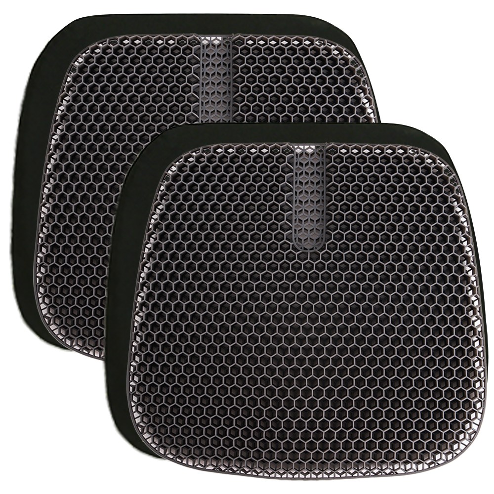 1+1 공유 실리콘 차량용 쿨링방석 여름 통풍 시원한 벌집쿠션 특대형, 1세트, 그레이+그레이 25,900원