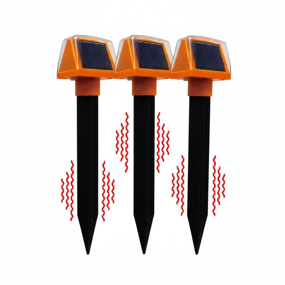 야생동물 퇴치기 차우 태양광 적외선 강력진동 초음파 LED 경고음 29,800원