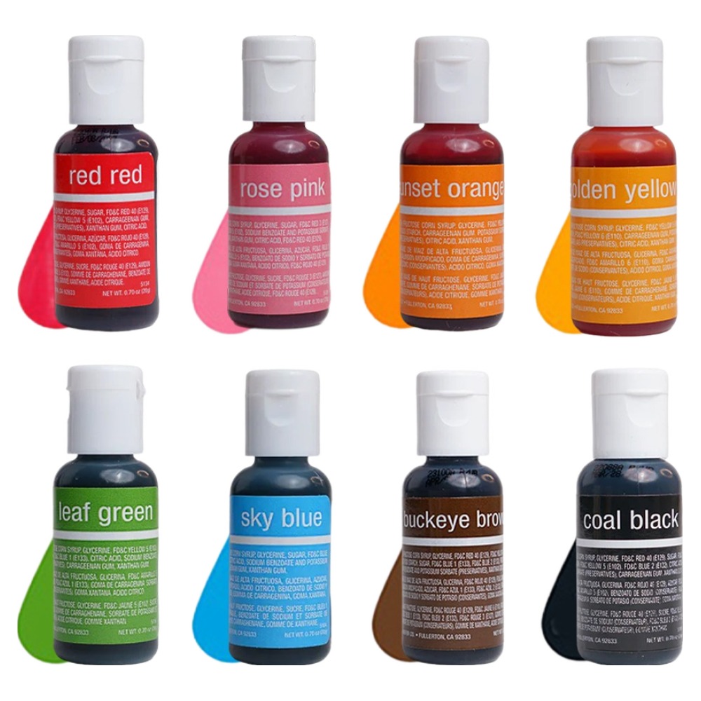 셰프마스터 리쿠아 젤 식용색소 시그니처컬러 20g x 8종 세트, 1세트 23,090원