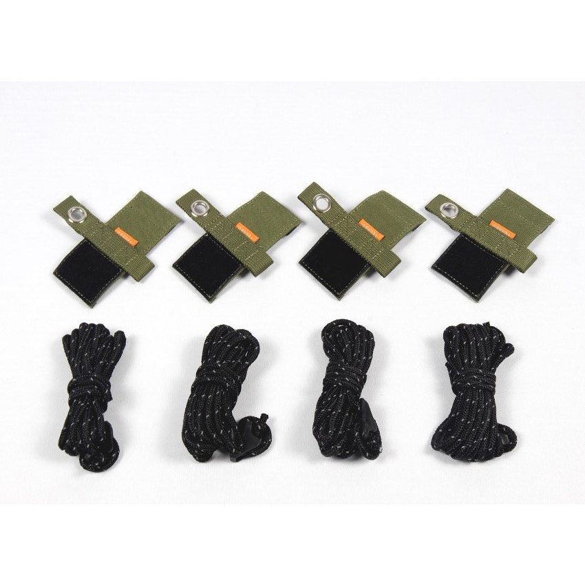 테르보 고정용 논슬립 웨빙&스토퍼로프 4P세트, 카키 17,400원