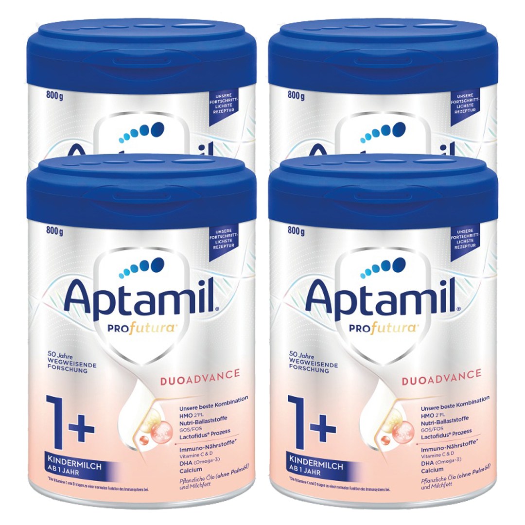 압타밀 프로푸트라 듀오어드밴스 킨더밀쉬 1+ 분유 3단계, 800g, 4개 167,300원