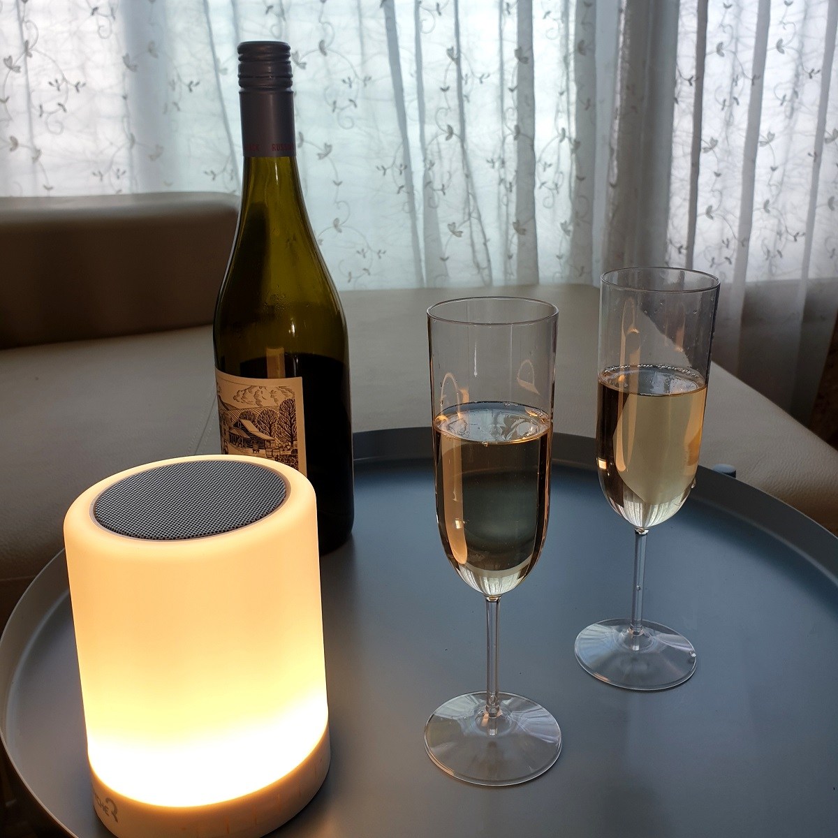 영원플라텍 일회용 고급 플라스틱 샴페인잔 2p(국내생산) 2,900원