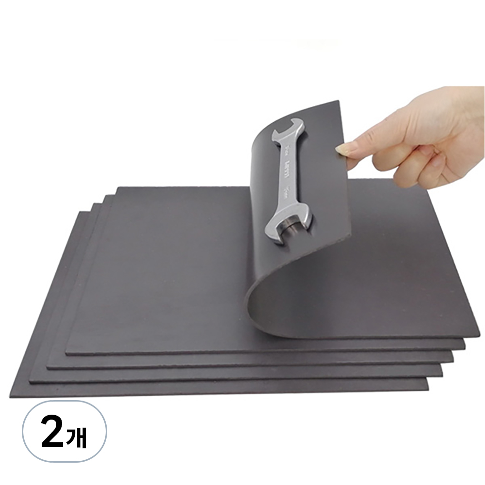 A4고무자석 스티커 1.5MM, 단일색상, 2개 14,800원