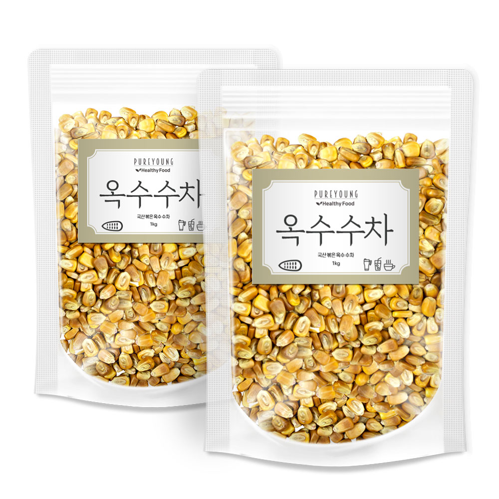 퓨어영 볶은 옥수수차 1kg, 현재가 14,900원