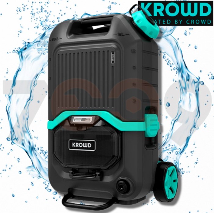크라우드 충전 고압세척기 올인원 하이퍼 아쿠아 40V 무선 고압 세차기 327,000원