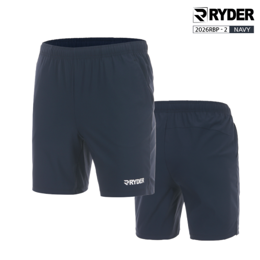 라이더 2026RBP-2 NV 네이비 반바지 4부 남녀공용 RYDER BADMINTON 배드민턴 의류 배드민턴바지 학생 성인 용스 용산스포츠 42,000원