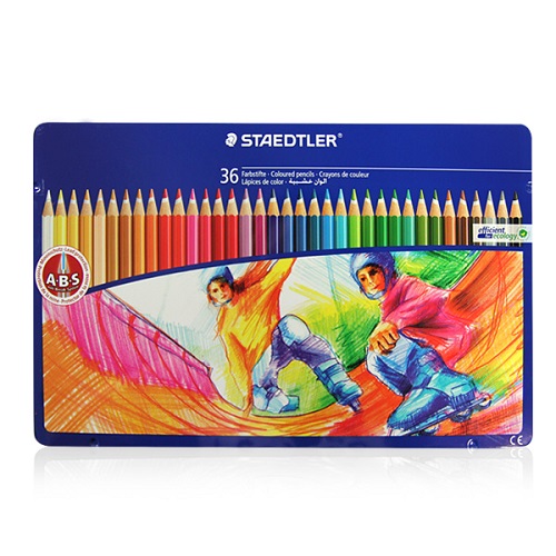 스테들러 145 색연필 36색 틴케이스 145 SPM36 STAEDTLER/비밀의정원 14,880원