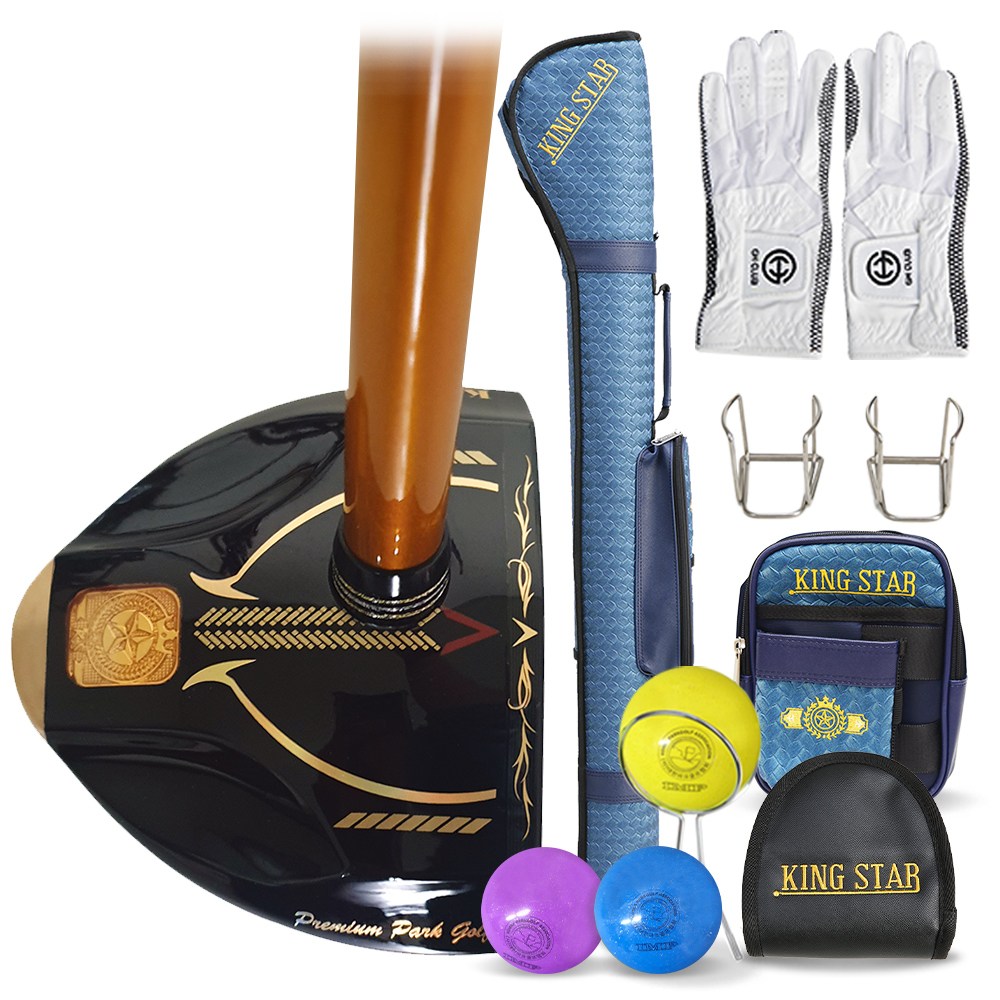 상급 올인원 풀세트! 킹스타 파크골프 KS-902 싱글가방 골프채 7종 풀세트 국내생산/품질보증/무상AS 1,465,000원
