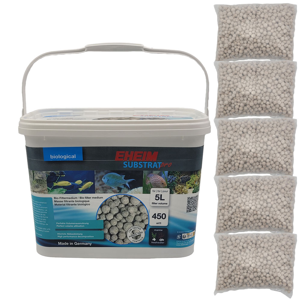 에하임 섭스트라트 프로 5L 여과재 2510751 정품 Eheim 1Lx5봉입 대용량 통 포함 109,970원
