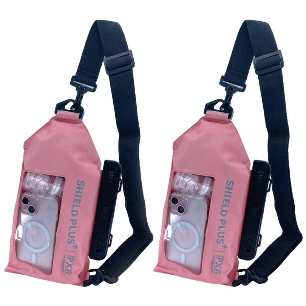 1+1 쉴드플러스 넉넉한 대용량 누보 IPX8등급 프리미엄 방수팩 힙색 크로스 방수가방 15,010원