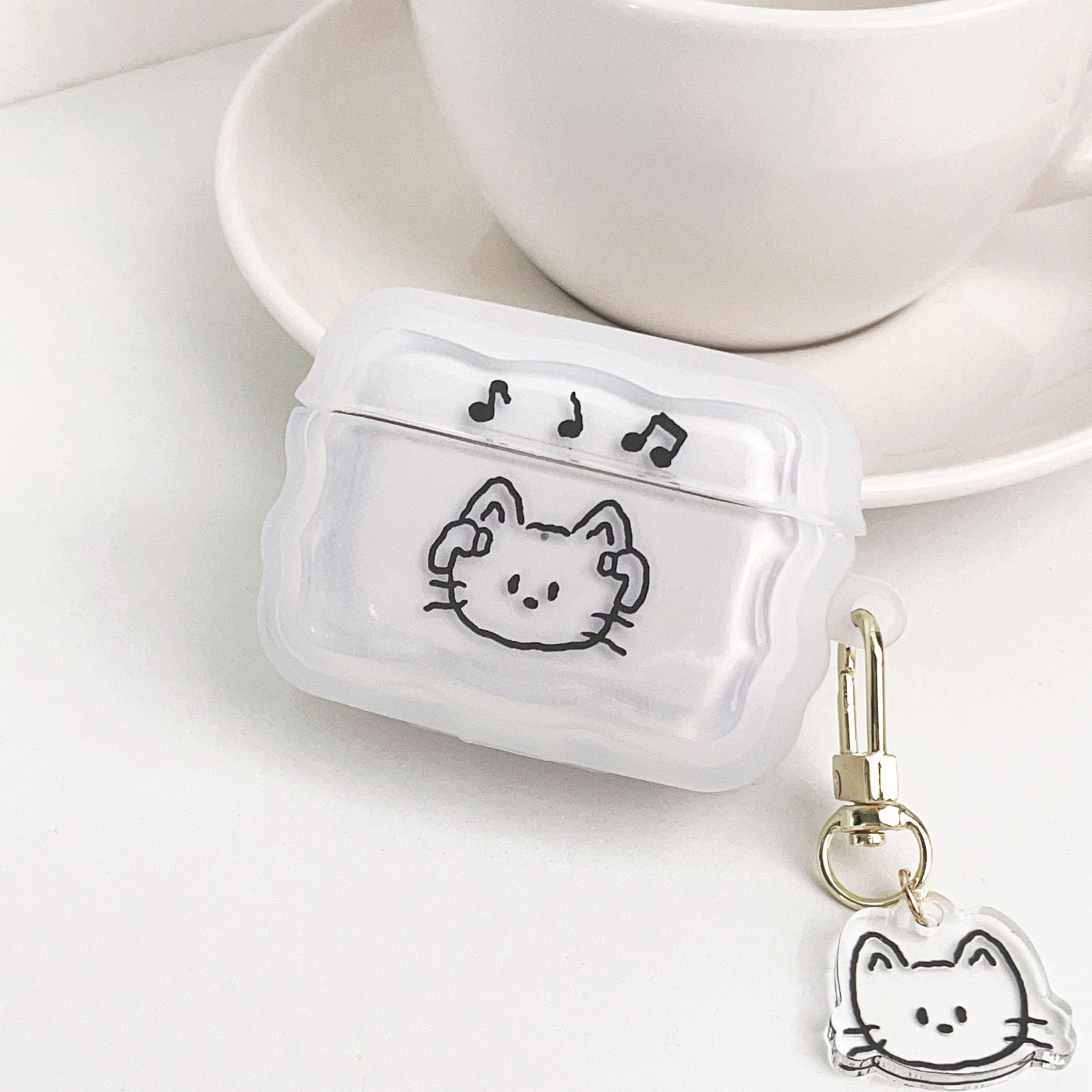 귀여운 키치 고양이 냥이 에어팟 갤럭시 버즈 케이스 11,800원