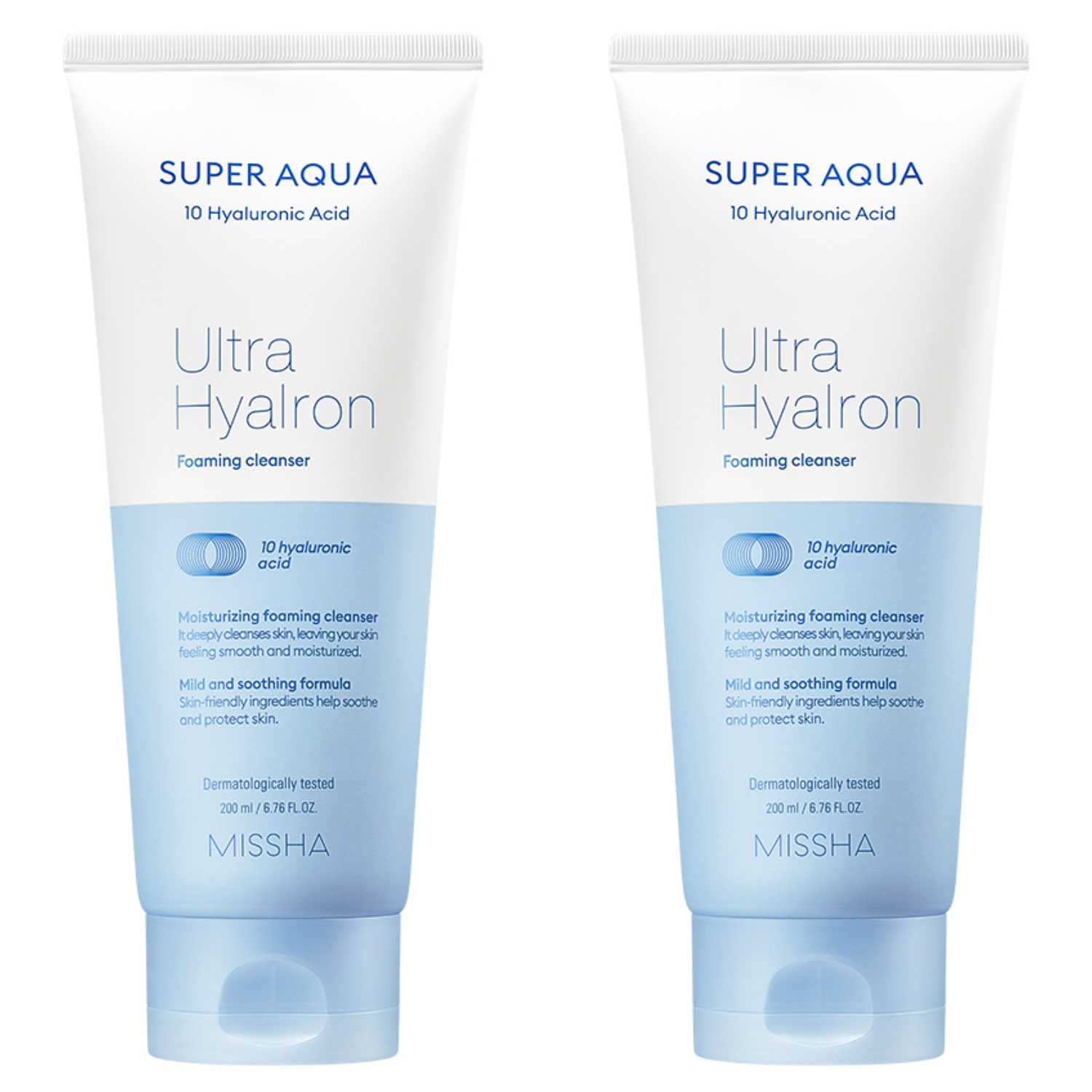 [2입기획] 미샤 수퍼 아쿠아 울트라 히알론 클렌징 폼 8,780원