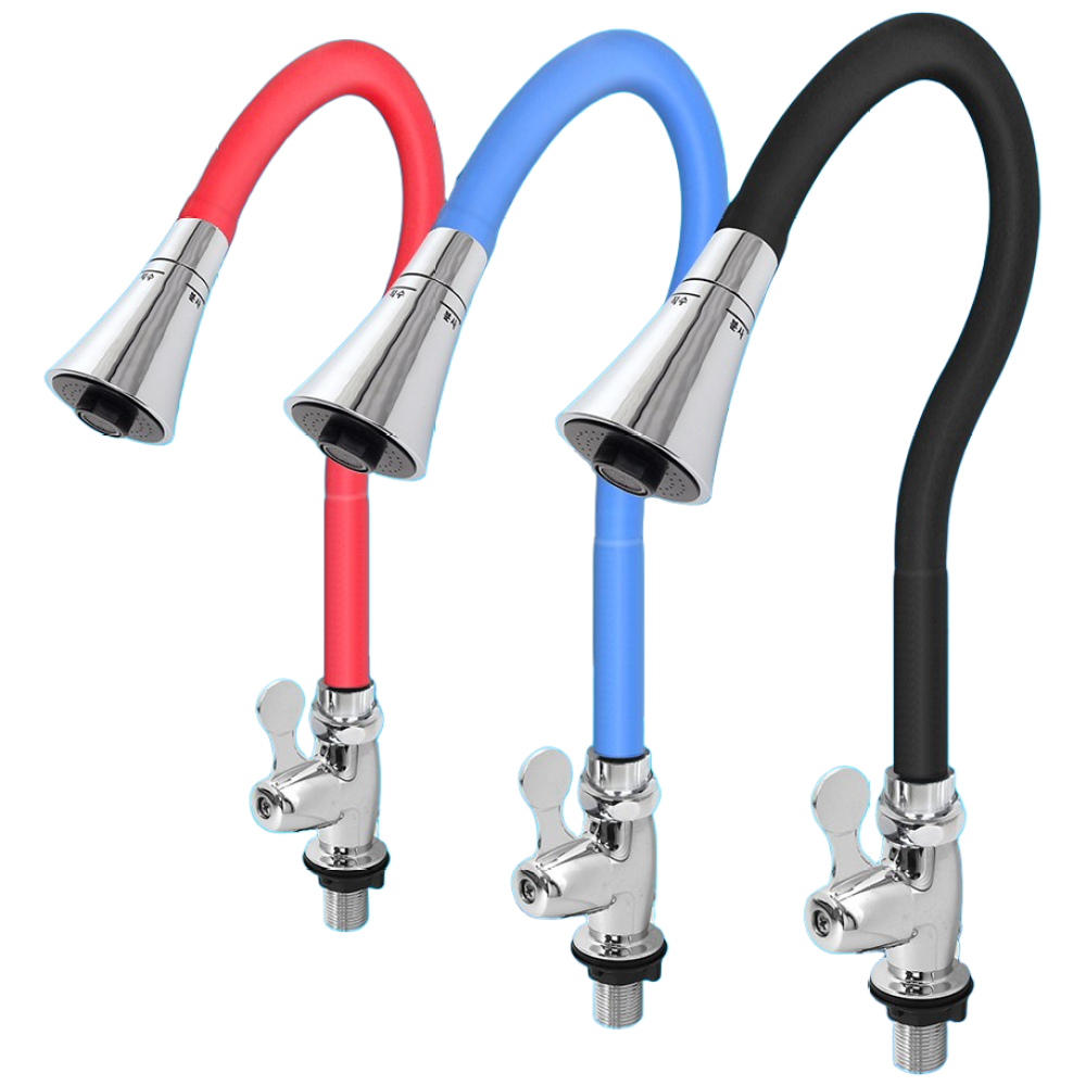 생활공감 단수칼라코브라 세로 블랙_씽크대 부엌 수도꼭지 수전 부속 29,000원