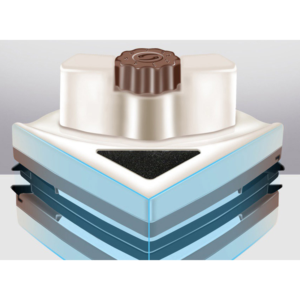 TLM 강도조절 자석 유리창 닦이 아파트 베란다 외부창 청소 스퀴지 5-25mm, 베이지계열, 1개 41,500원