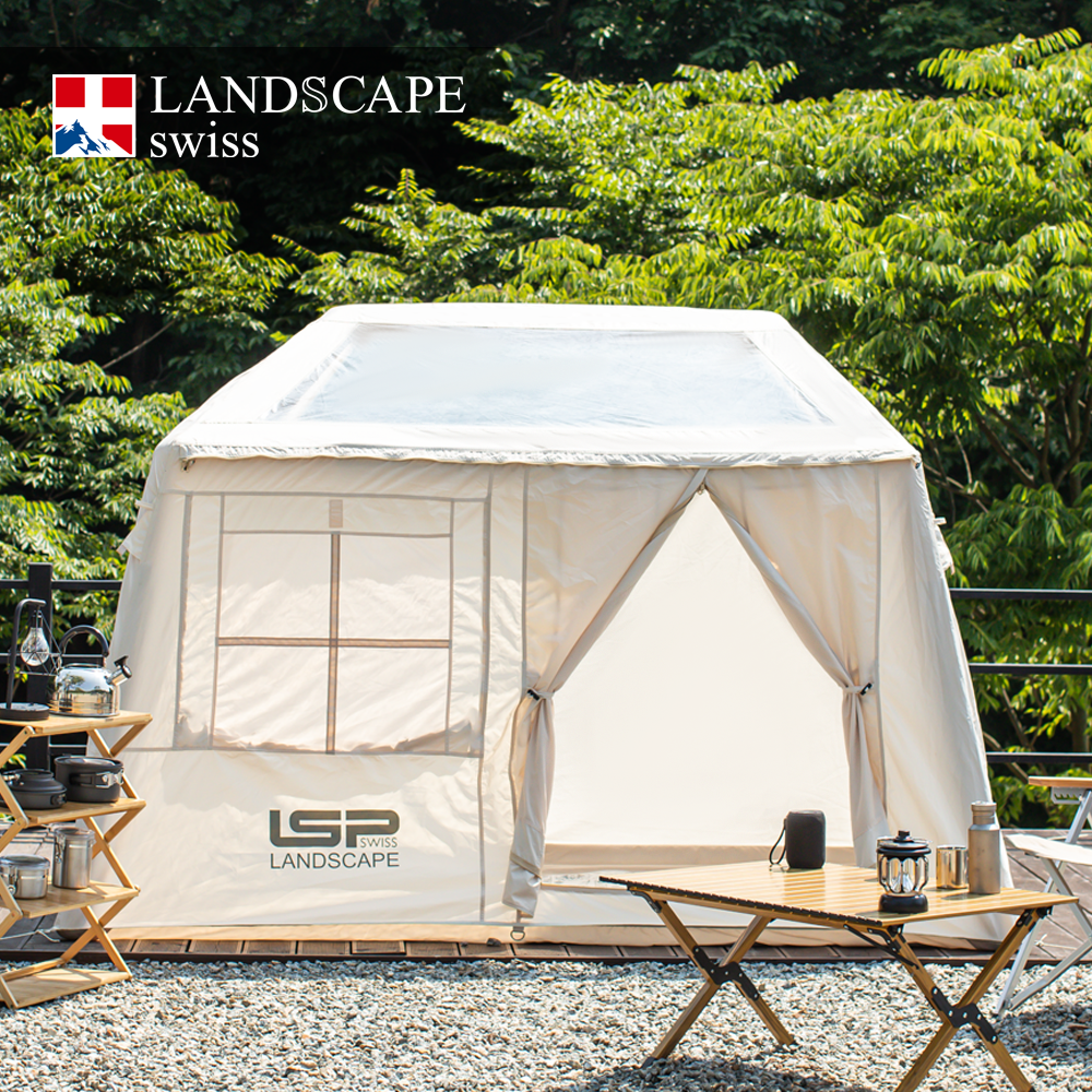 랜드스케이프 스위스 에어텐트 LSP6.12 옥스포드 자동텐트 (전동펌프 타프포함) 425,000원