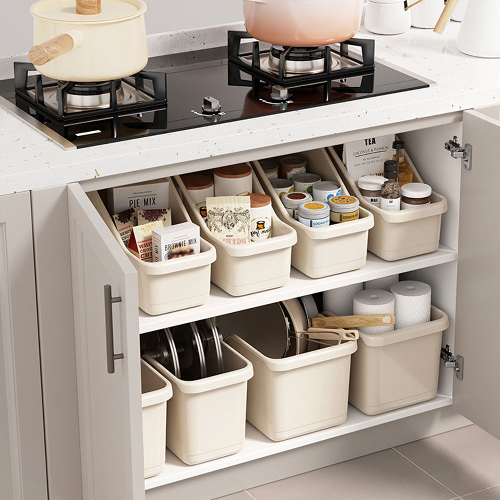 미니플 트롤리 정리 수납함, 1개, 아이보리 14,800원