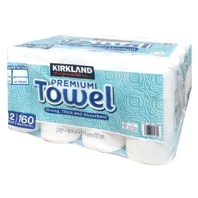 커클랜드 시그니처 2겹 종이 키친타올 160매 (12롤)khe8+5QNs 41,940원