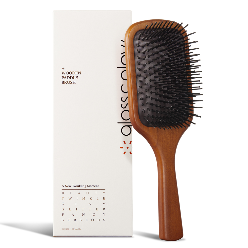 글로스앤글로우 퀵스타일 우든 패들 브러쉬 6,210원