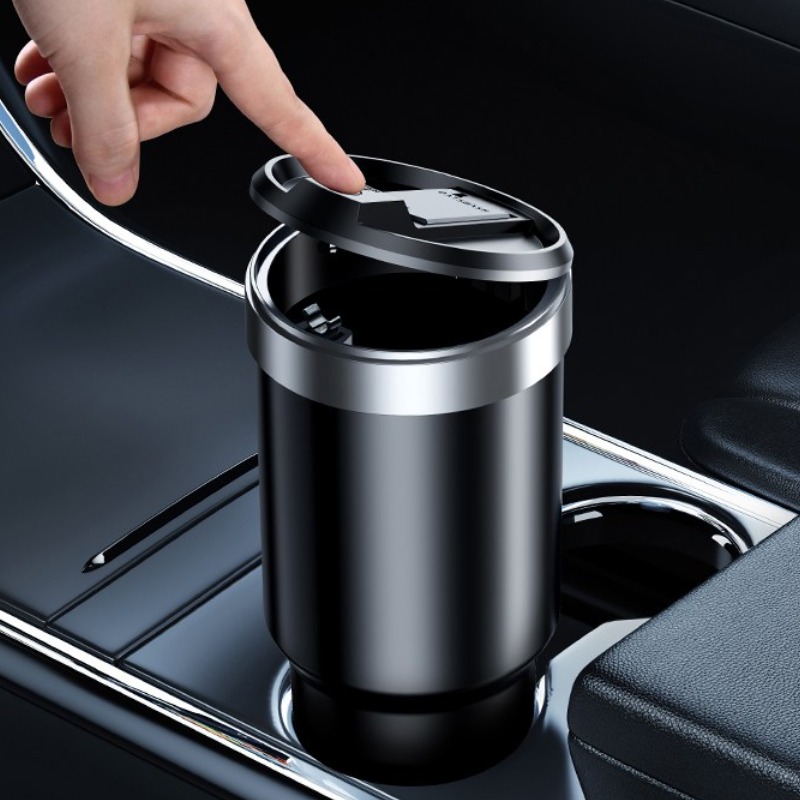 생활더봄 차량용 대용량 휴지통 960ml 컵홀더 원터치 자동차 텀블러형 쓰레기통 16,900원