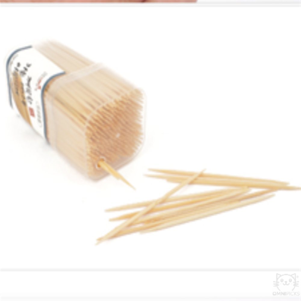옴니픽 가는 대나무 이쑤시개 3통 얇은이쑤시개 1,600원