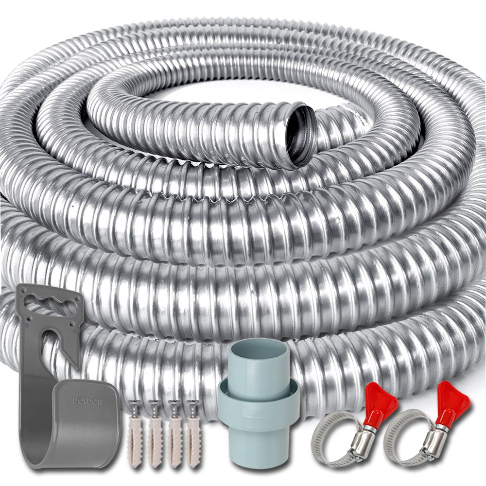 와이넷 세탁기배수호스 장거리용배수호스실버라인10M+정리대세트, 1개 28,800원