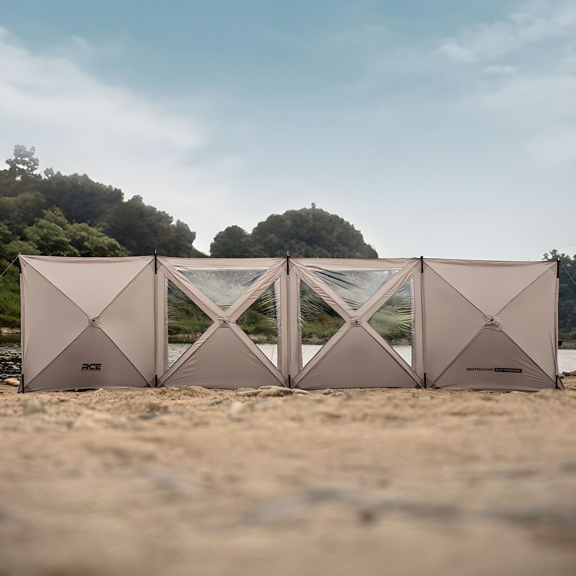 로티캠프 스톰배리어 캠핑 윈드스크린 타프 사이드월 98,500원