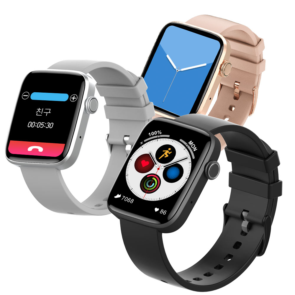 어린이날 선물 정품 전화 통화되는 에코너 SW200 스포츠 스마트 워치, 실버 89,000원