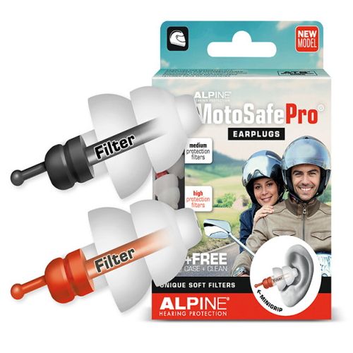 알파인 모토세이프 PRO 미니그립 바이크 풍절음 방지 귀마개 오토바이 소음감소 이어플러그 44,900원