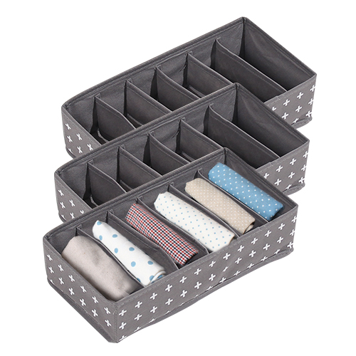 올리빙 크로스 속옷정리함 6칸 7,200원