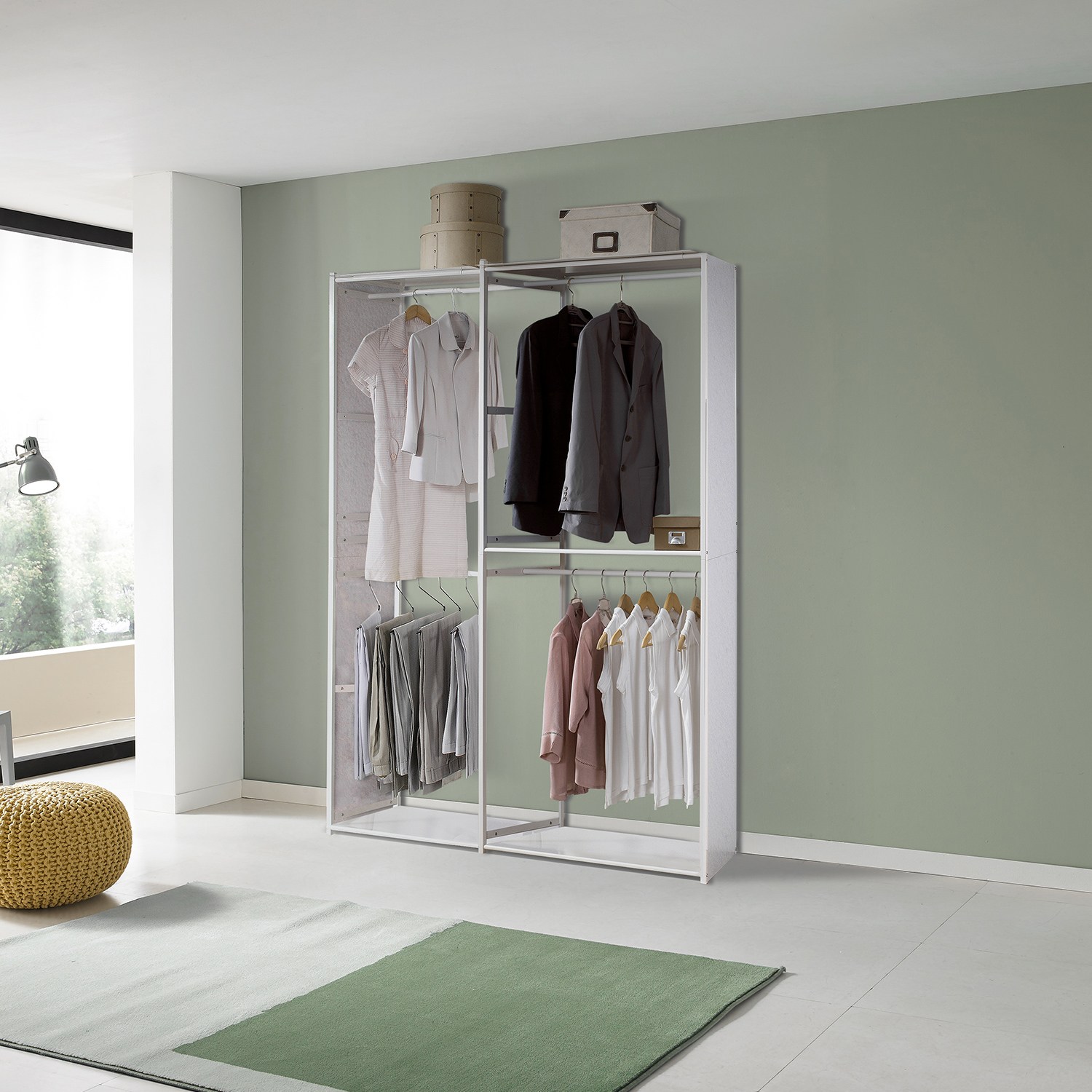 휴센 프리미엄 1580 드레스룸 행거, 현재가 182,000원