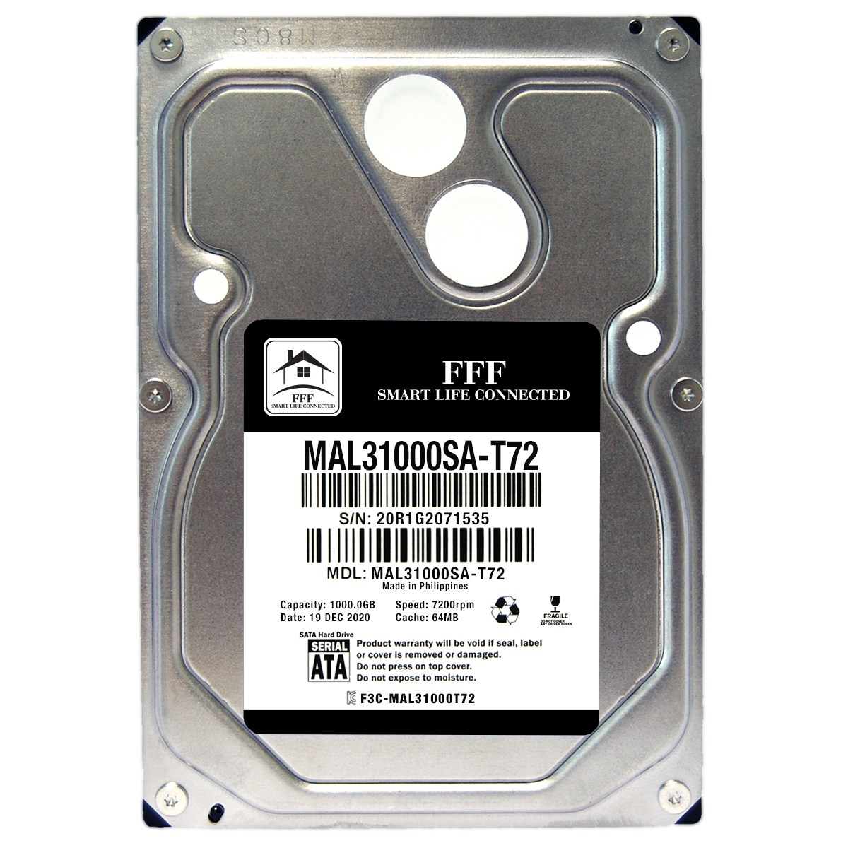 마샬 3.5인치 하드디스크 1테라 7200RPM HDD 1TB, 1TB, MAL31000SA-T72 79,000원