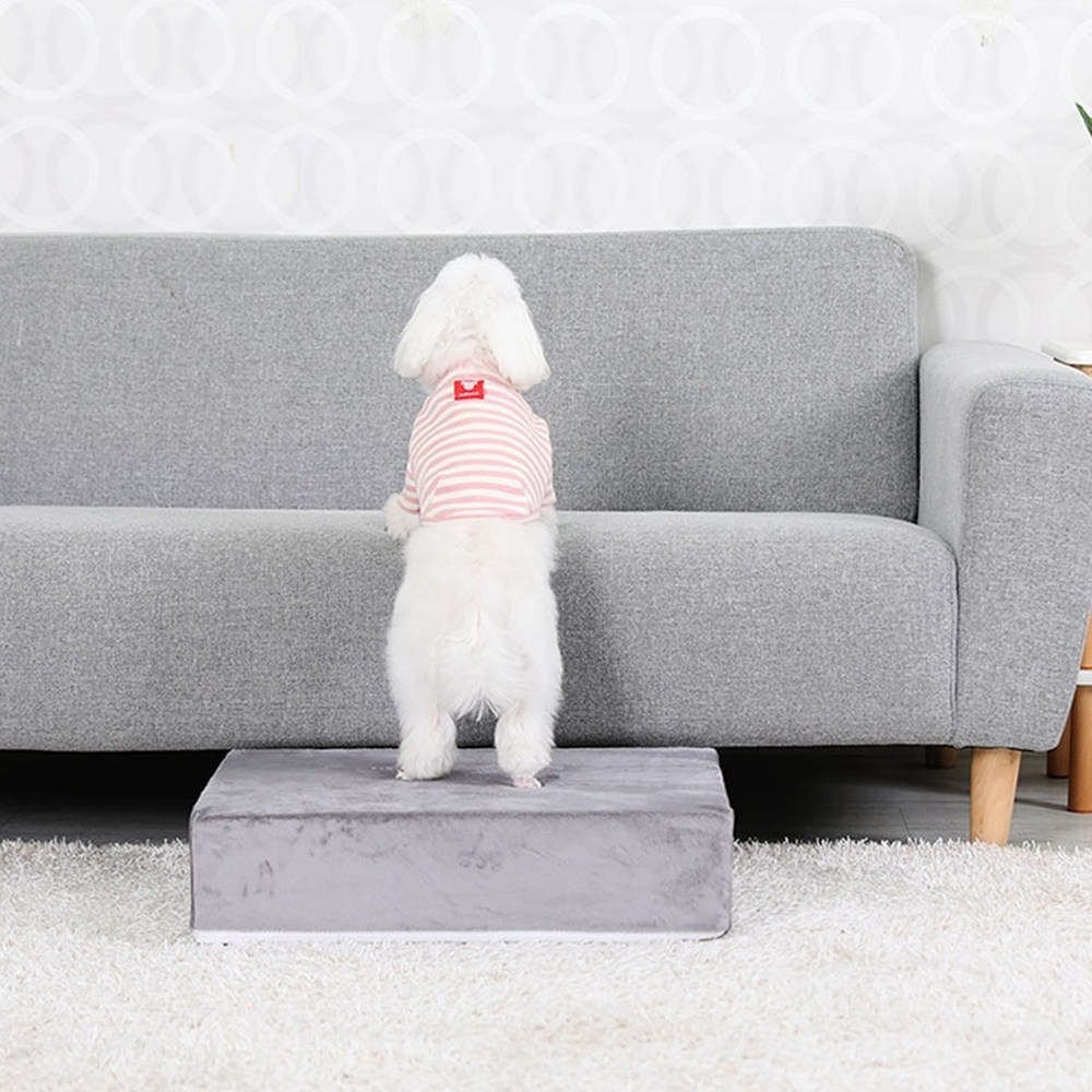 강아지계단 1단 소형견용 국산 극세사 논슬립 미끄럼방지 스텝 쿠션 33,800원