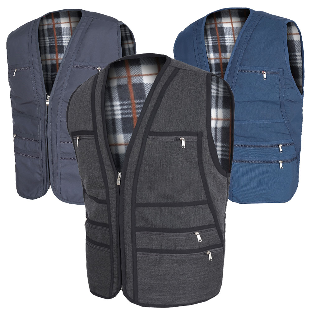 노블코리안 겨울작업조끼 기모 작업복상의 빅사이즈 주머니많은 17,700원