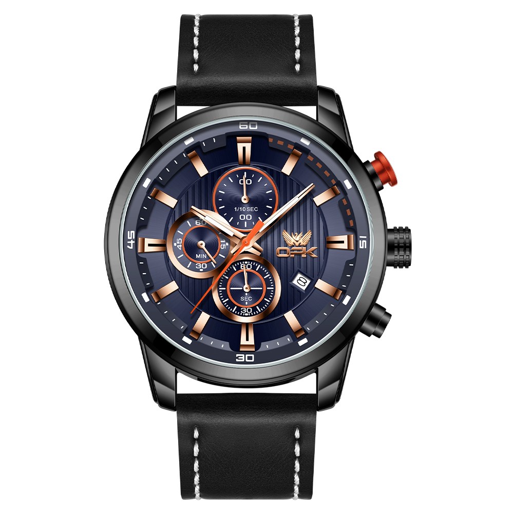 OPK 남자손목시계 정품 쿼츠 럭셔리 명품 워터프루프 야광 가죽 32,700원