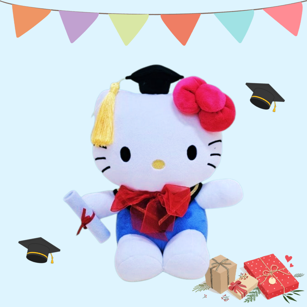 헬로 키티 산리오 학사모 Ⅱ 인형 졸업 선물 25cm 6,900원