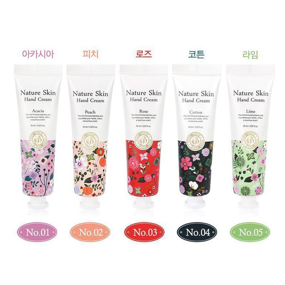 네이처스킨 핸드크림 5종 택1 산뜻보습 휴대용 손보습케어 향기좋은 핸드크림 5,600원