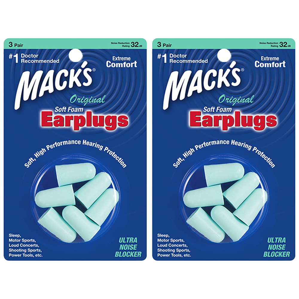 Macks 소프트 폼 오리지날 소음방지 이어플러그 6p 5,100원