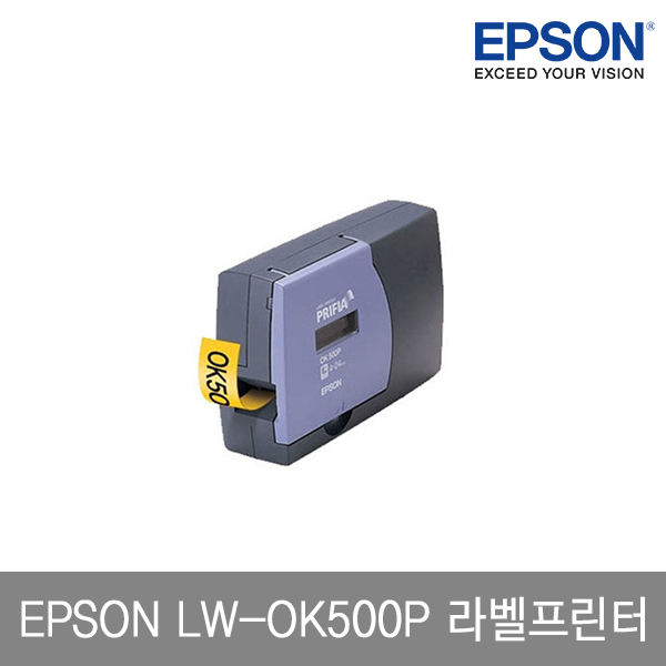 엡손 OK500P 라벨프린터 12mm 라벨테이프 증정, 1개, OK500P,사은품 SS12KW(흰색용지 검정글자) 110,020원