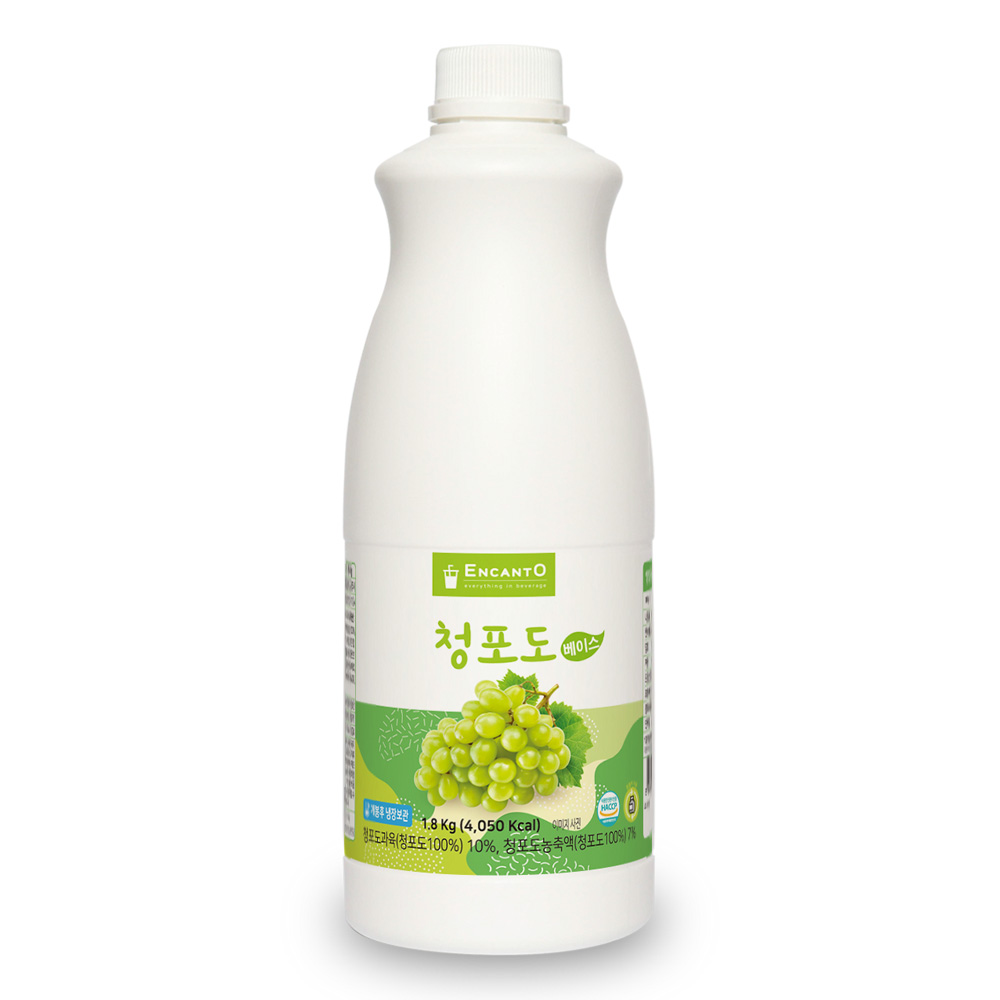 엔칸토 청포도 베이스, 1.8kg, 1개 18,900원