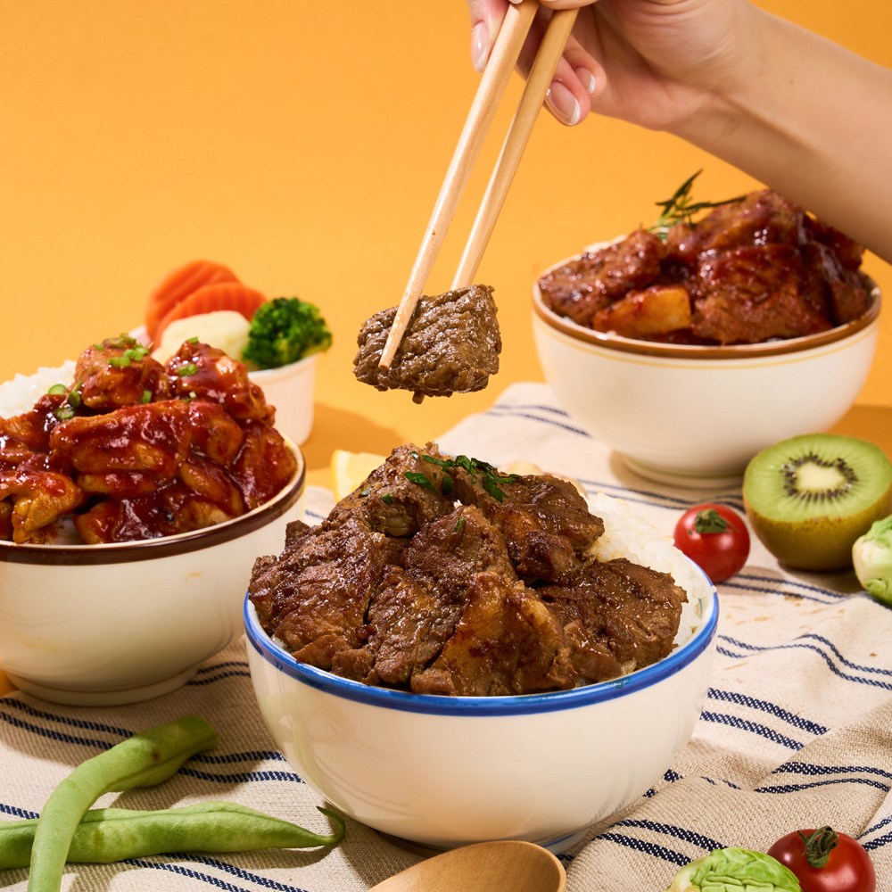 참소스X바이트 한입 저당 양념구이 세트(돼지갈비맛양념구이, 제육볶음, 닭갈비, LA갈비) 27,600원