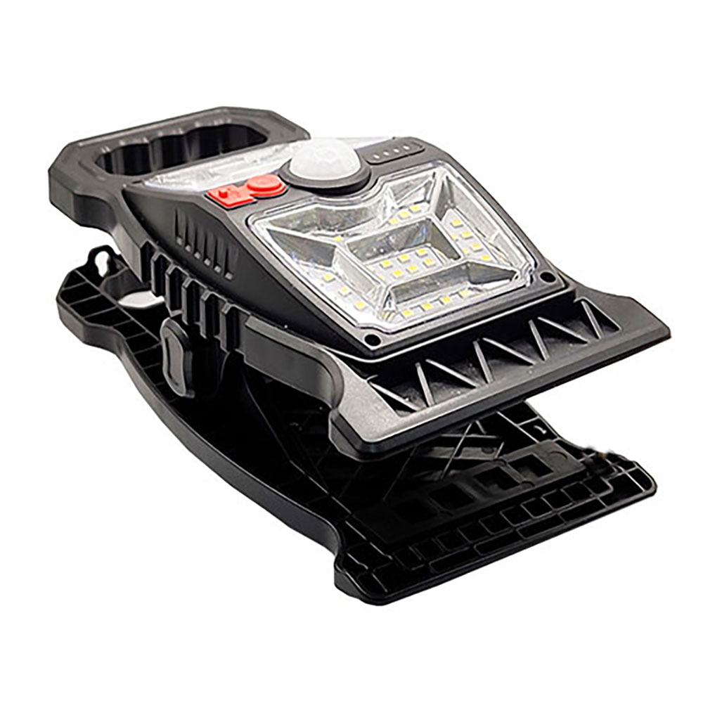 LED 태양광 충전식 랜턴 집게 센서등 667L, 1개, LED 태양광 충전식 랜턴 집게 센서등 667L 11,210원