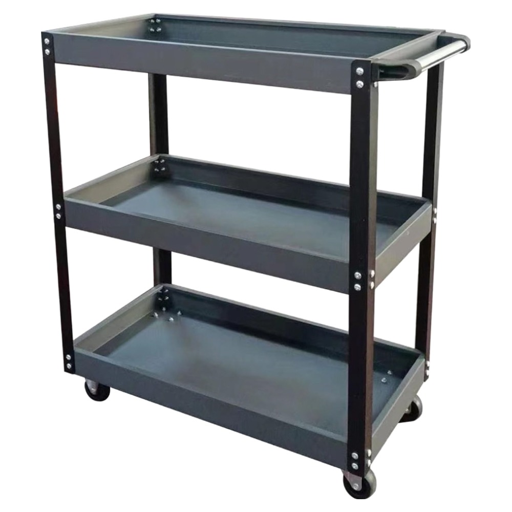 JW종원 고급형 이동식 공구대 3단 공구함 철재 툴픽업 공구통 공구박스 정리 수납 선반 작업대, 1개 40,400원