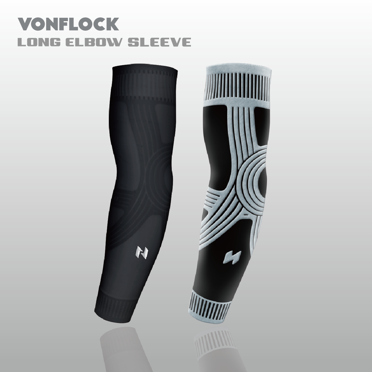 런투 본플록 팔꿈치보호대 (블랙) 롱 엘보슬리브 싱글/세트 테이핑 기어 민턴프렌즈 89,000원