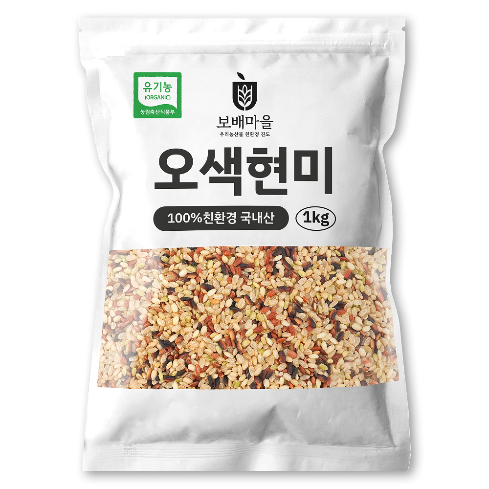 [햇곡] 국산 프리미엄 유기농 오색현미 10,900원